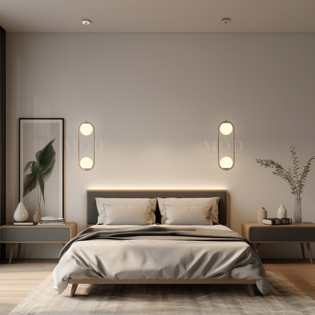 Florvia - Moderne Glazen Bol Hanglamp Voor Stijlvolle Noordse Interieurs
