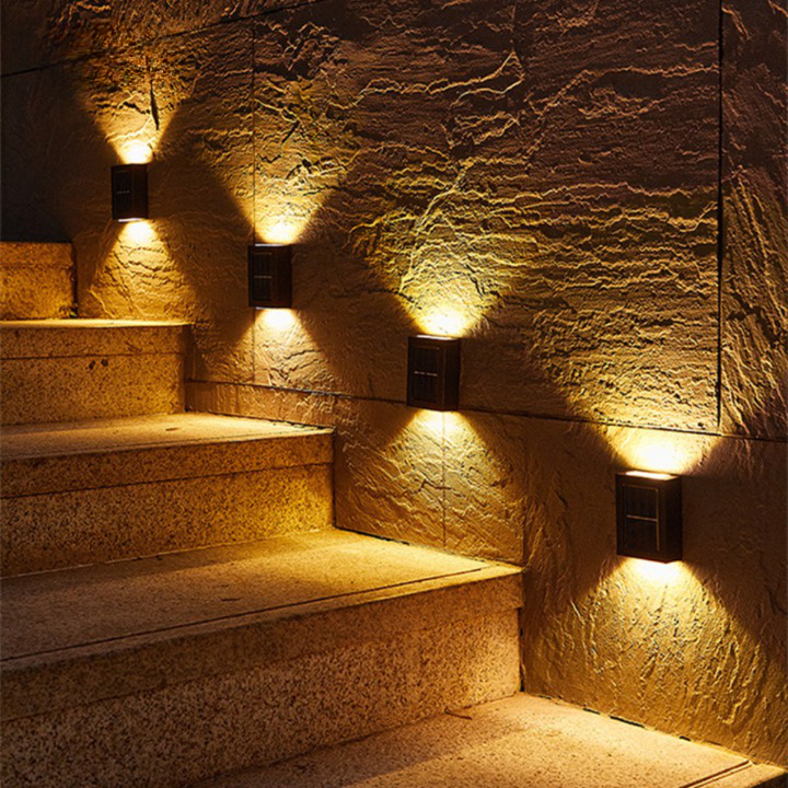 Solora – Draadloze Solar LED Wandlampen (Waterdichte Buitenverlichting voor Tuin & Balkon)