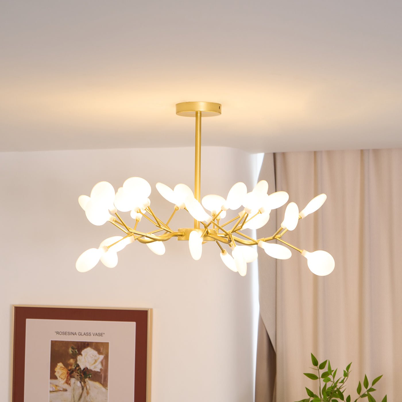 Sylvara – Organisch Takontwerp Hanglamp