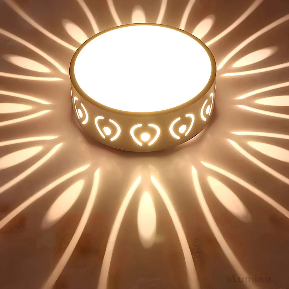 Lunoval – Moderne LED Plafondlamp (Slank Rond Design, Energiezuinig)