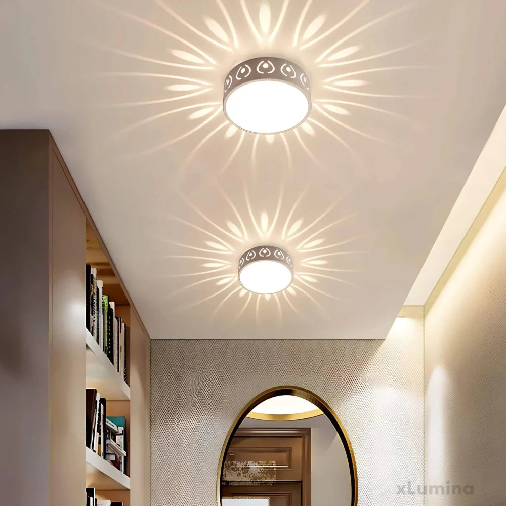 Lunoval – Moderne LED Plafondlamp (Slank Rond Design, Energiezuinig)