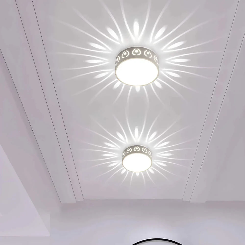 Lunoval – Moderne LED Plafondlamp (Slank Rond Design, Energiezuinig)