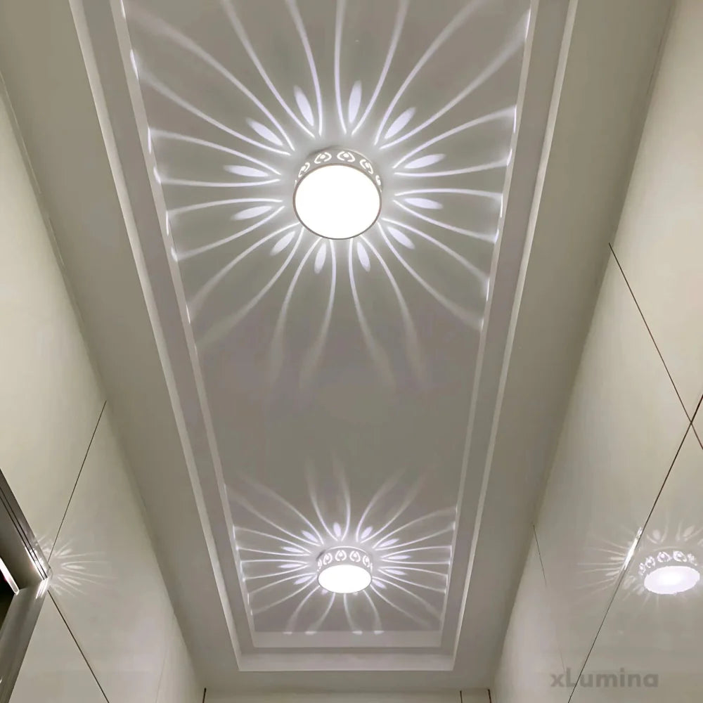 Lunoval – Moderne LED Plafondlamp (Slank Rond Design, Energiezuinig)