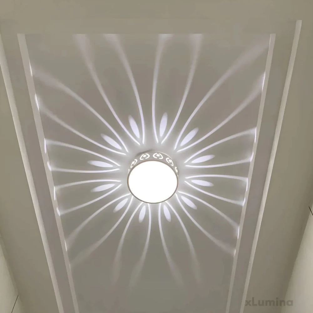 Lunoval – Moderne LED Plafondlamp (Slank Rond Design, Energiezuinig)