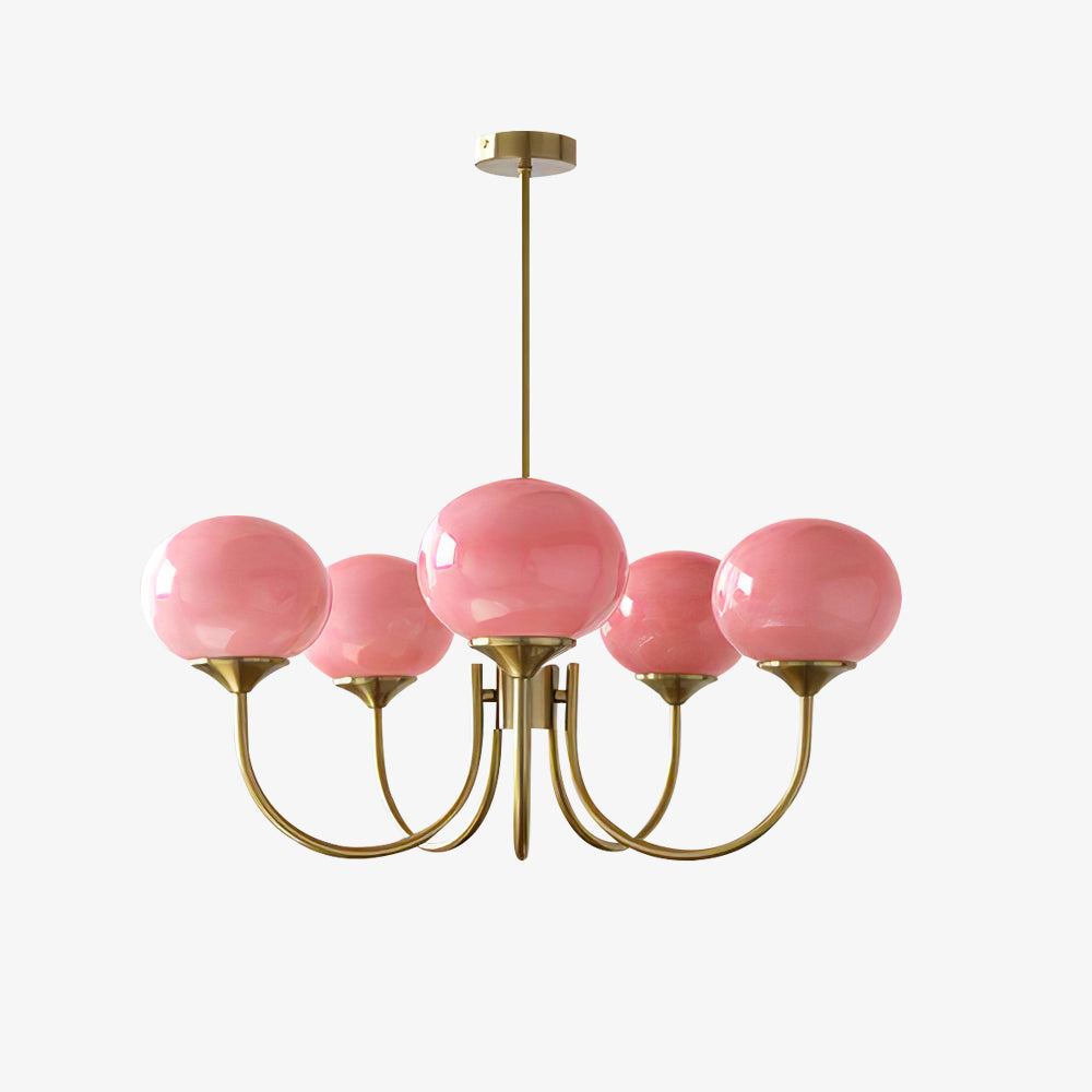 Marshmallow – Moderne Kroonluchter met Glazen Bollen