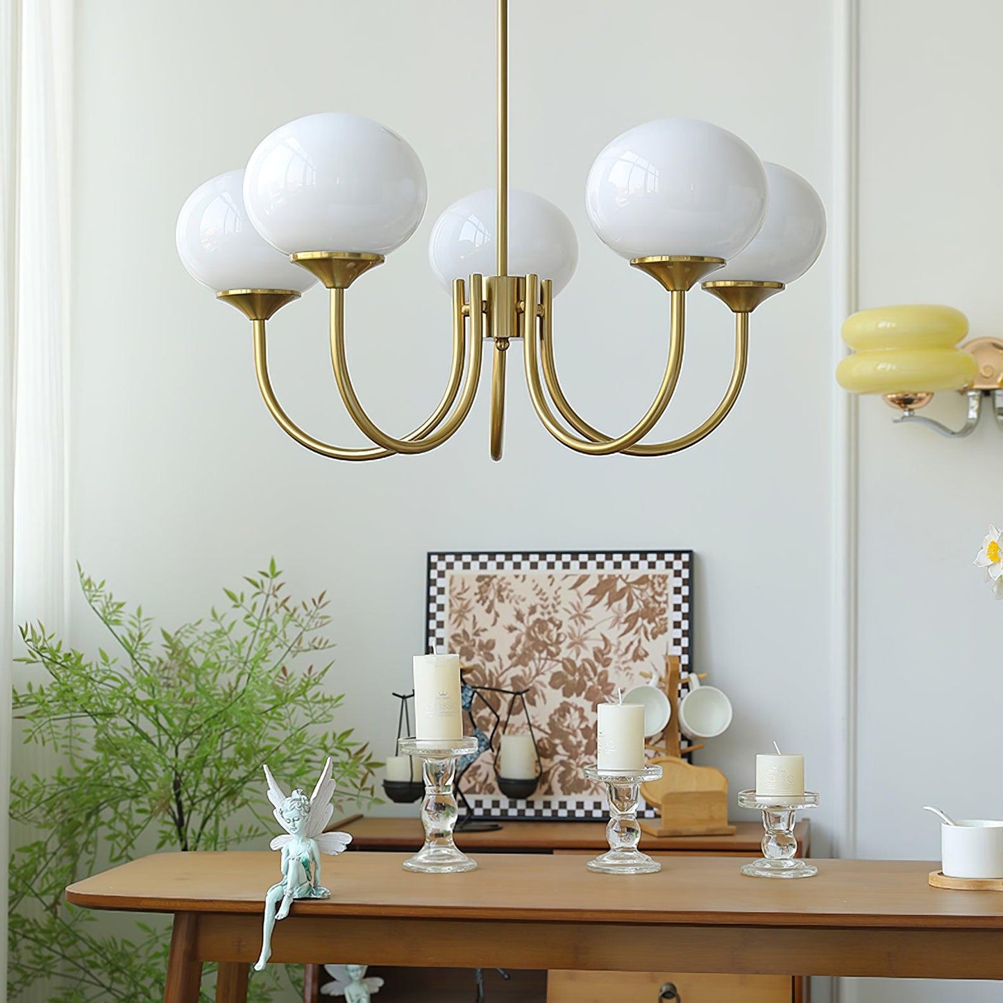 Marshmallow – Moderne Kroonluchter met Glazen Bollen