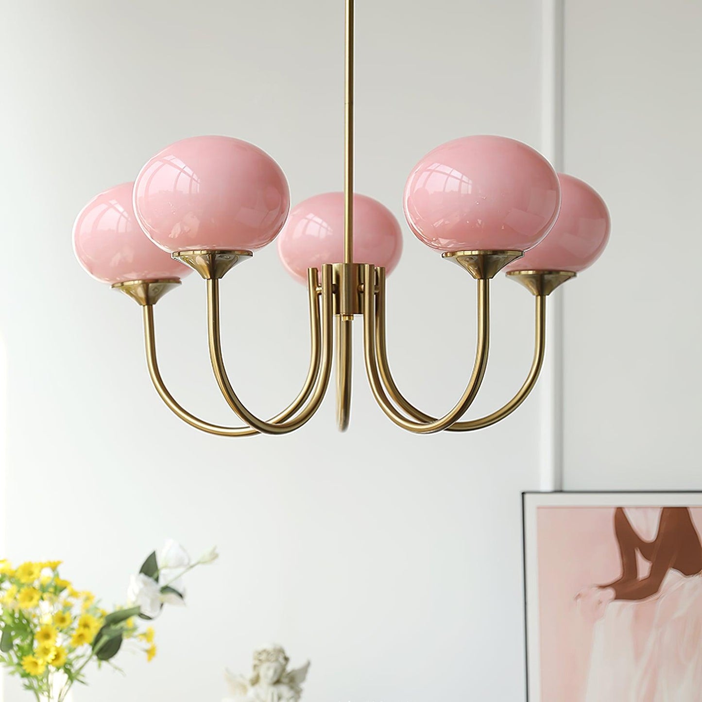 Marshmallow – Moderne Kroonluchter met Glazen Bollen