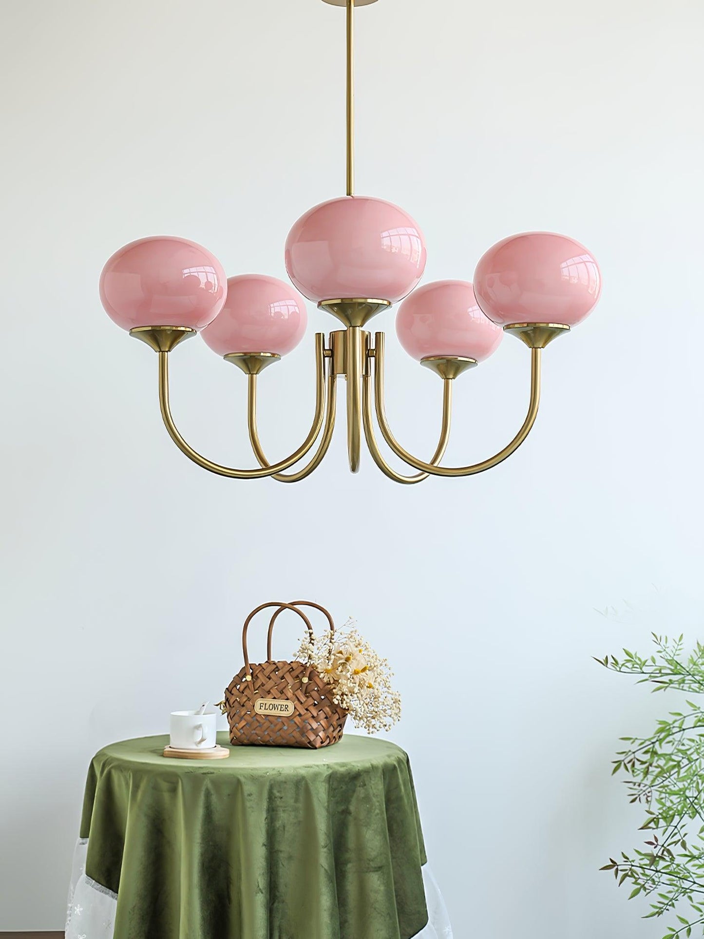 Marshmallow – Moderne Kroonluchter met Glazen Bollen
