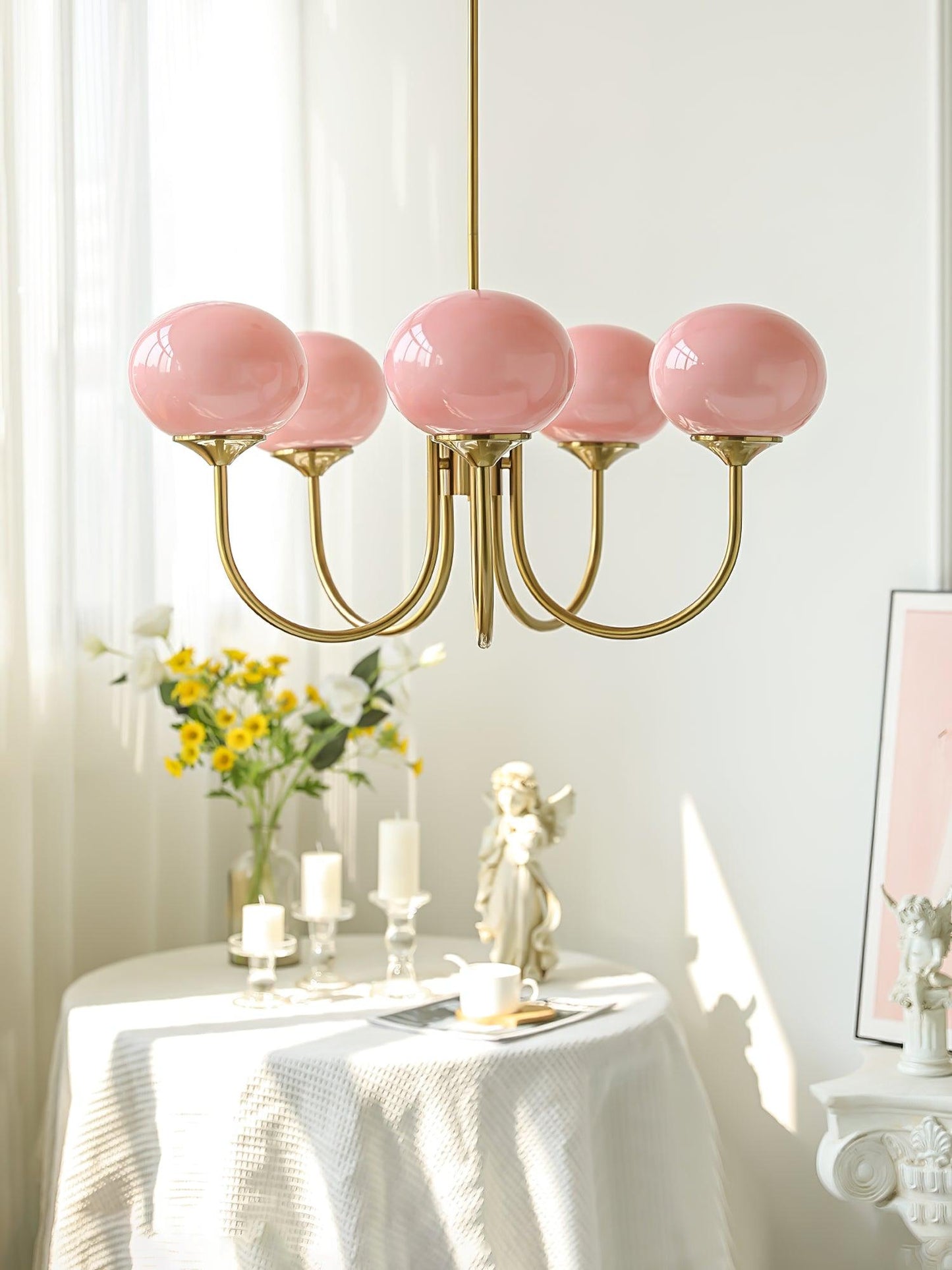 Marshmallow – Moderne Kroonluchter met Glazen Bollen