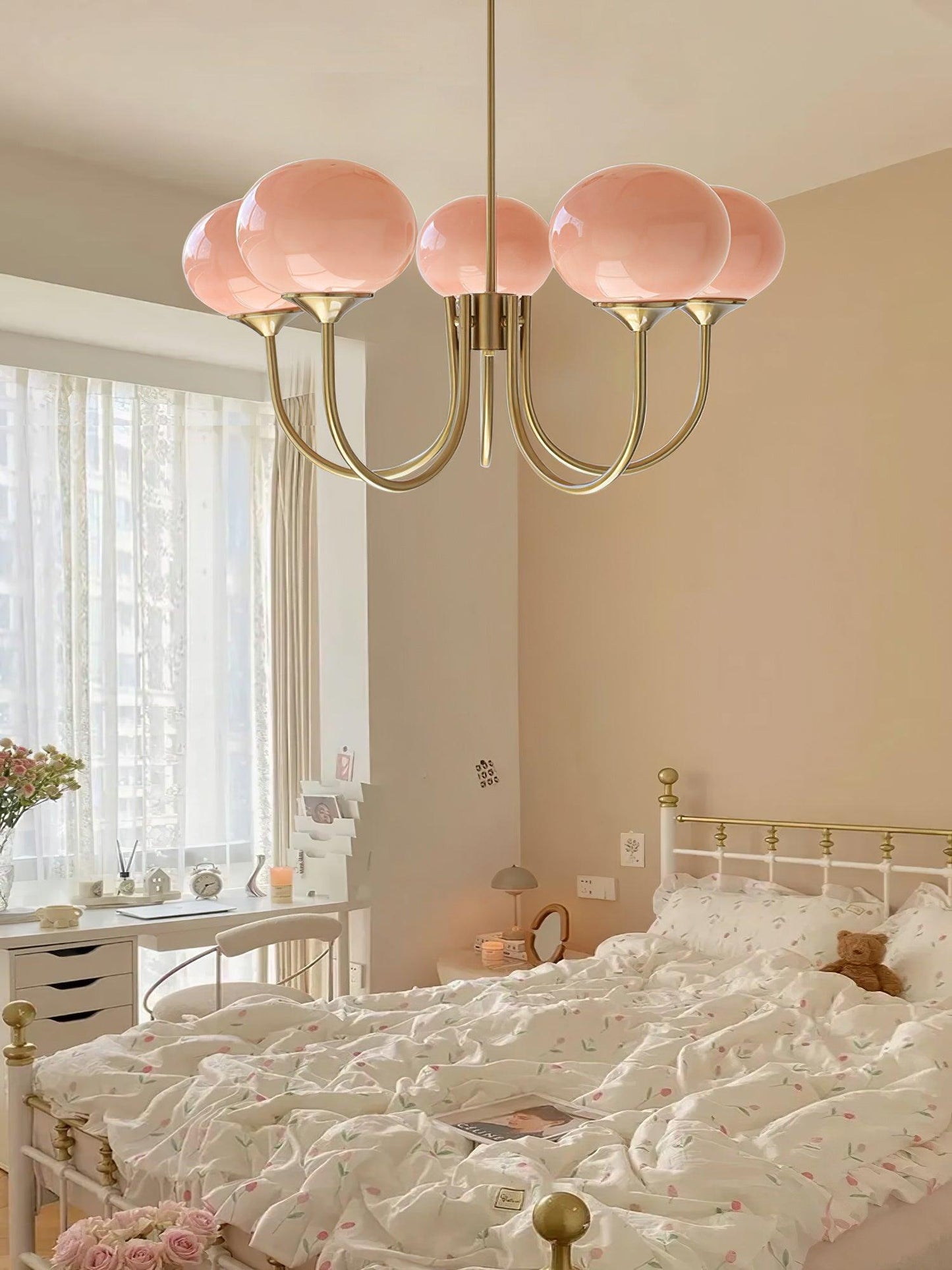 Marshmallow – Moderne Kroonluchter met Glazen Bollen