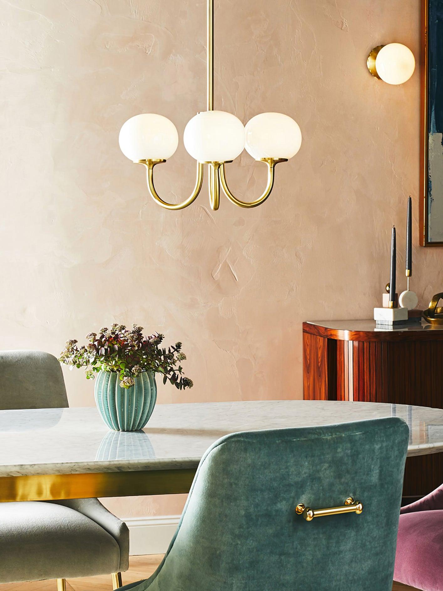 Marshmallow – Moderne Kroonluchter met Glazen Bollen
