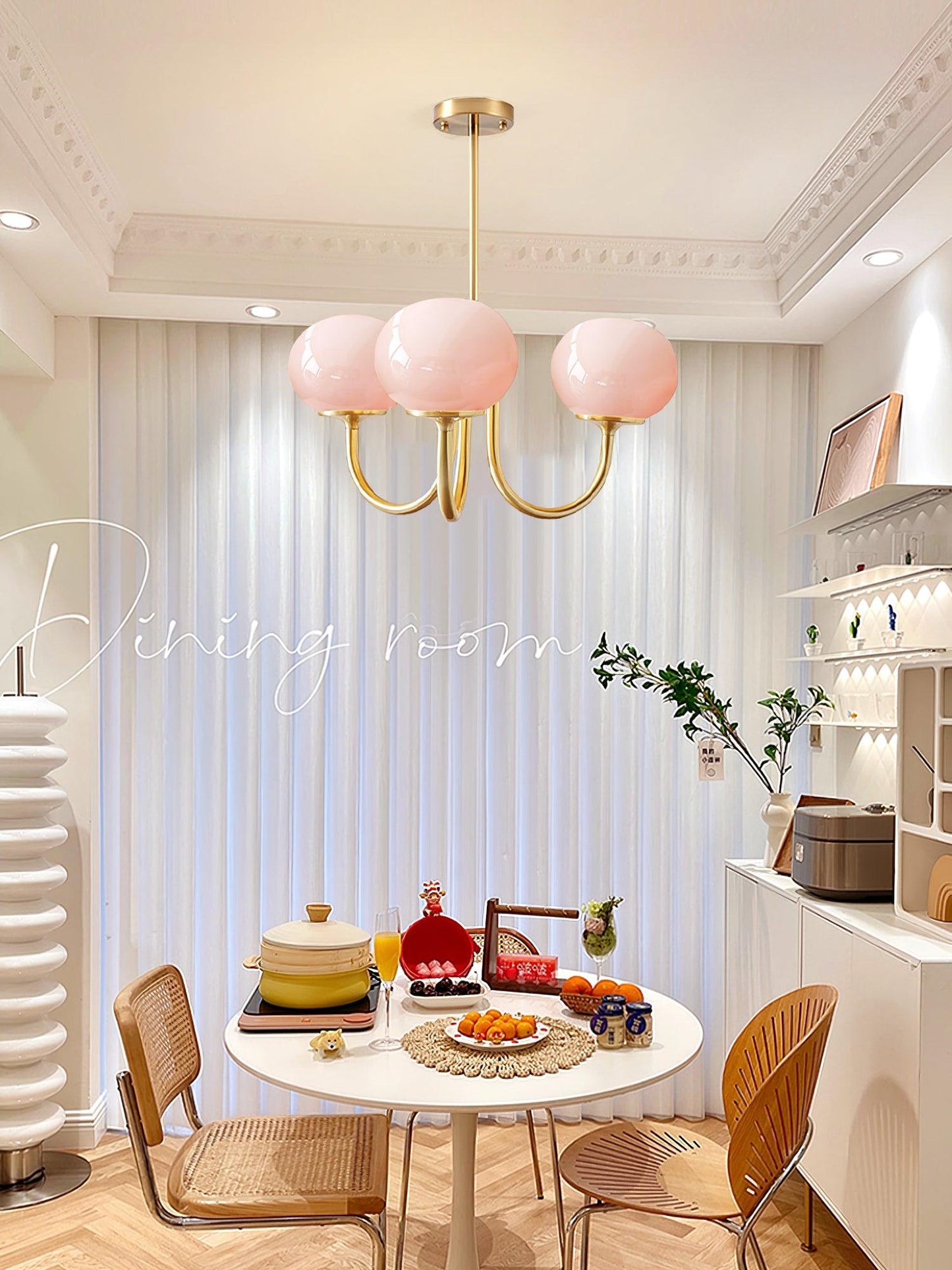 Marshmallow – Moderne Kroonluchter met Glazen Bollen