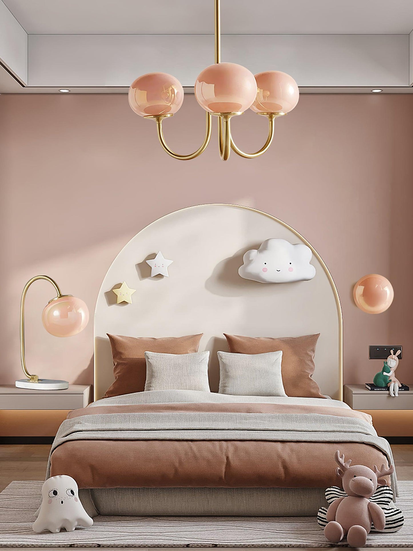 Marshmallow – Moderne Kroonluchter met Glazen Bollen