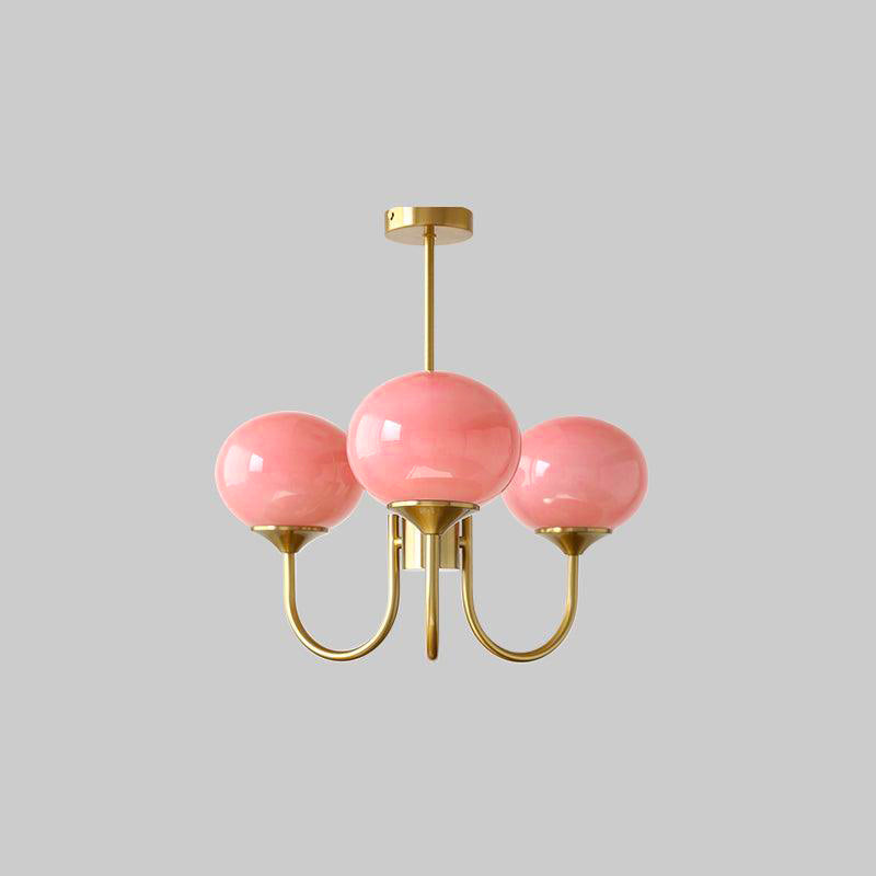 Marshmallow – Moderne Kroonluchter met Glazen Bollen