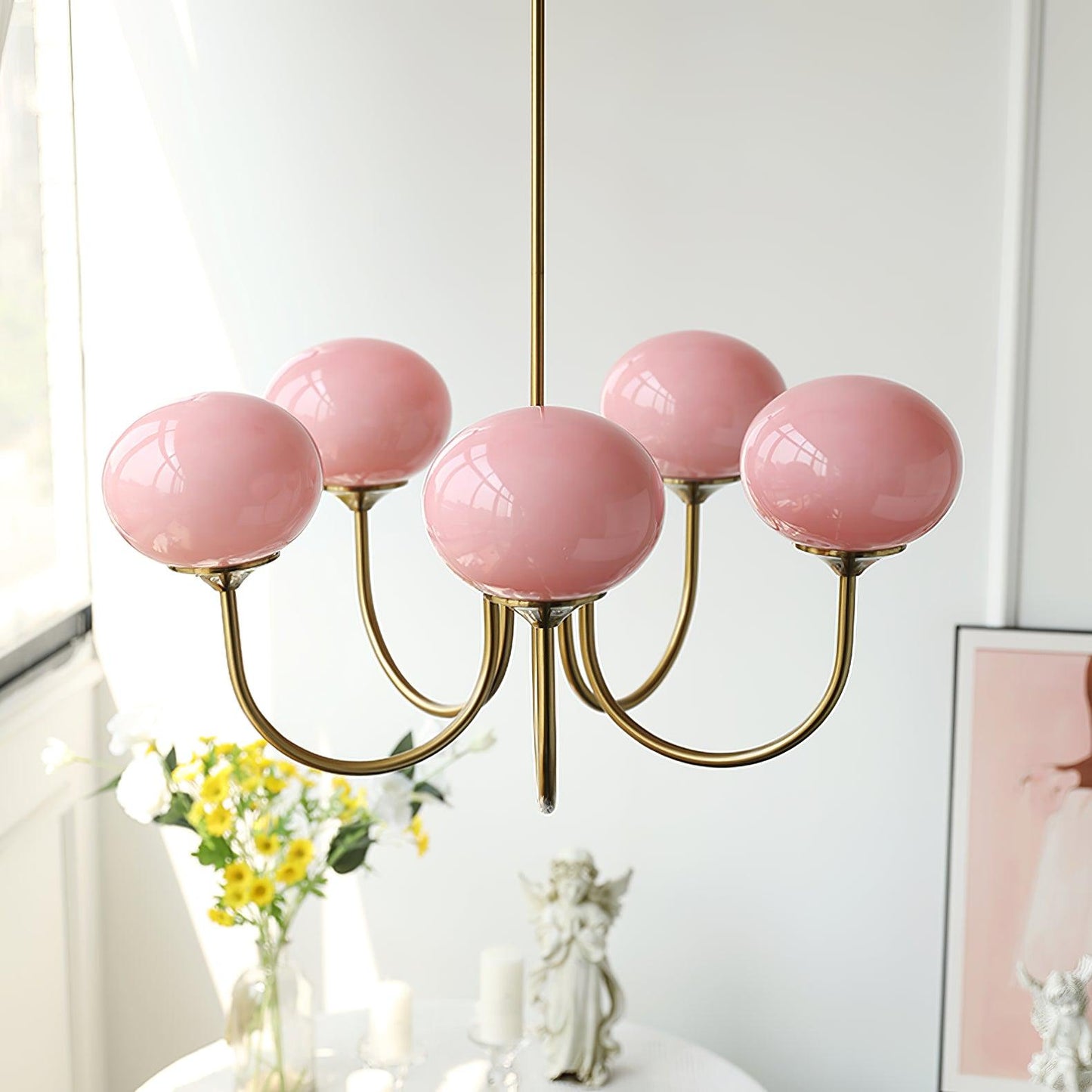 Marshmallow – Moderne Kroonluchter met Glazen Bollen