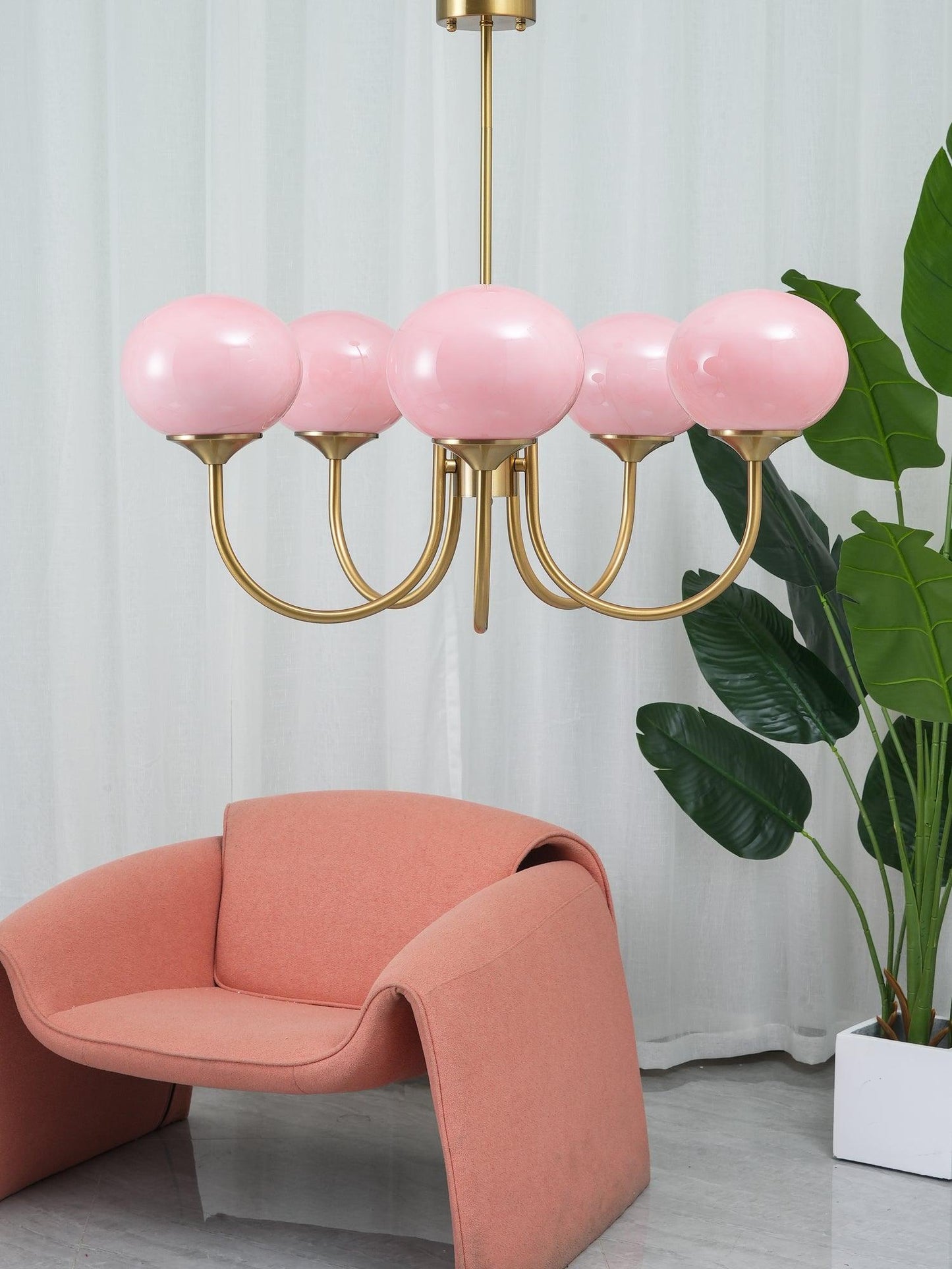 Marshmallow – Moderne Kroonluchter met Glazen Bollen