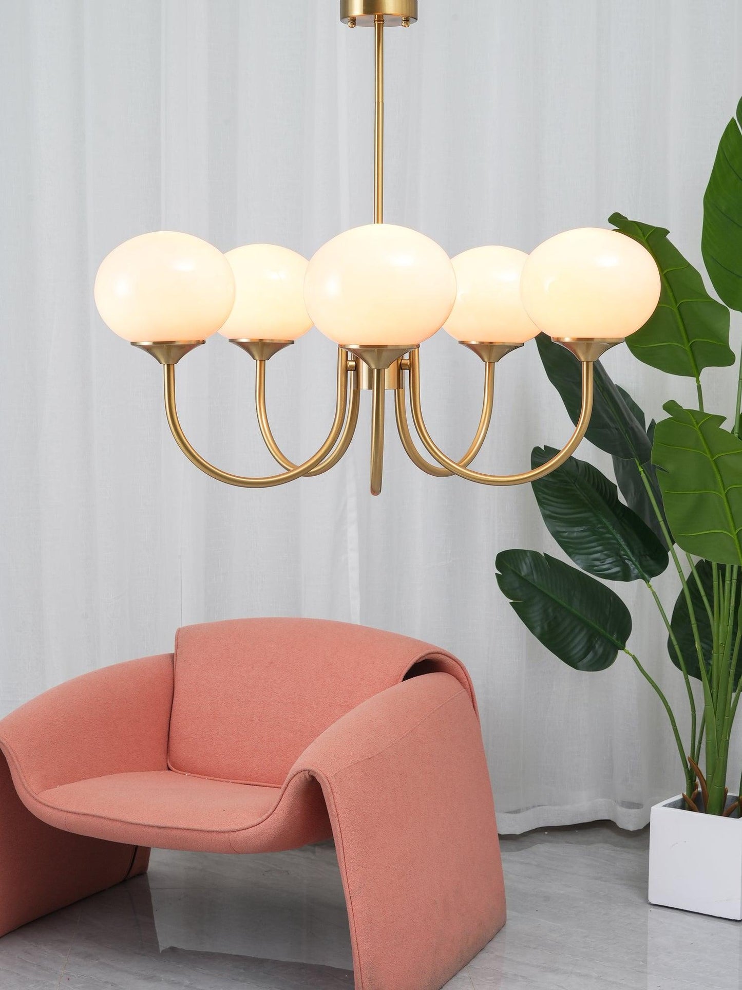 Marshmallow – Moderne Kroonluchter met Glazen Bollen