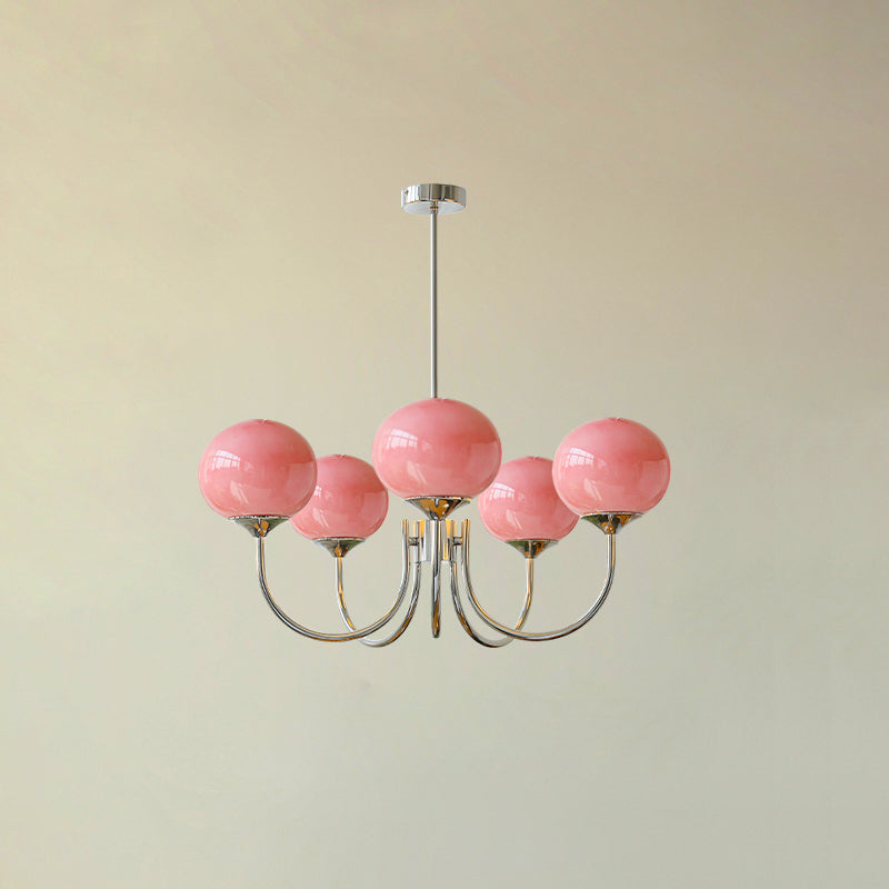 Marshmallow – Moderne Kroonluchter met Glazen Bollen