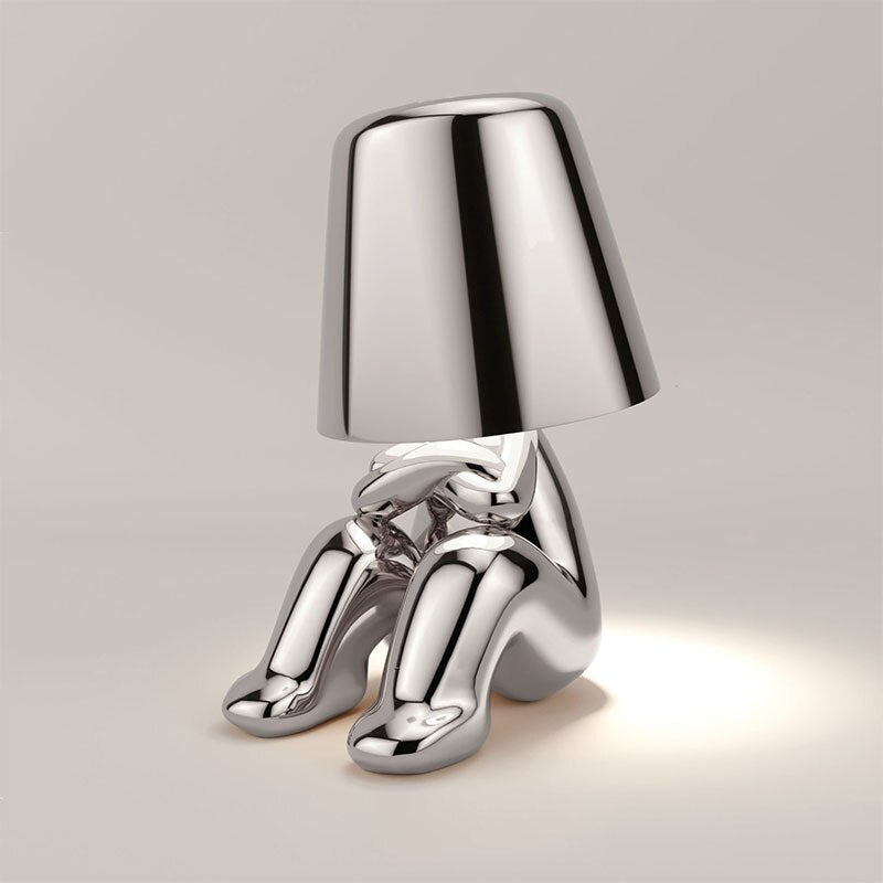 Aurevia – Gouden Tafellamp met Warm Zacht Licht