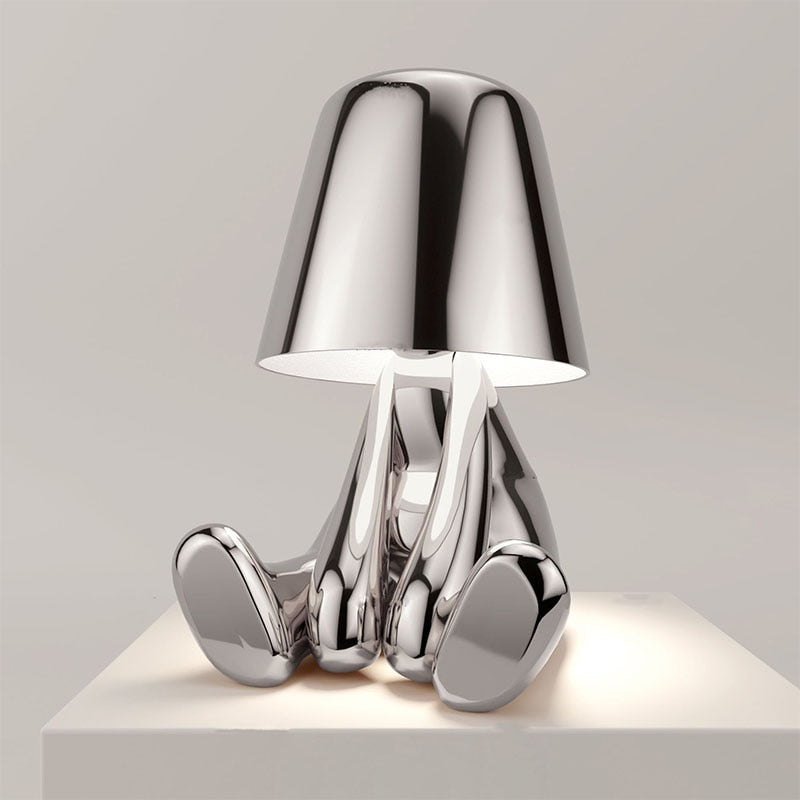 Pathlux - Gouden Tafellamp met Warm Zacht Licht voor het Moderne Huis
