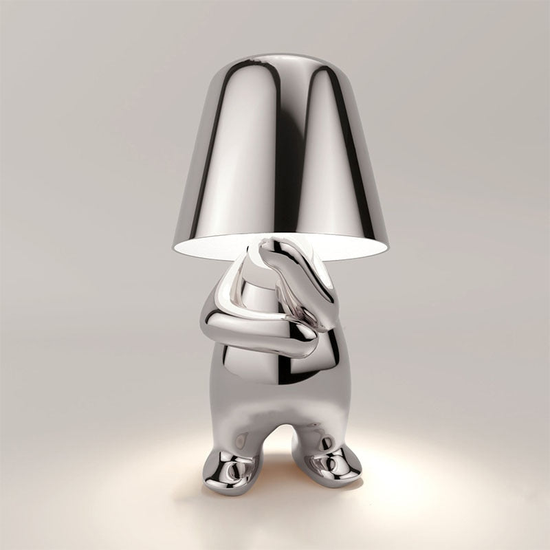 Pathlux - Gouden Tafellamp met Warm Zacht Licht voor het Moderne Huis