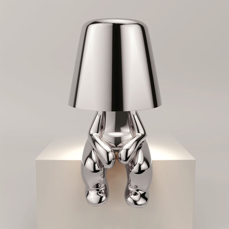 Aurevia – Gouden Tafellamp met Warm Zacht Licht