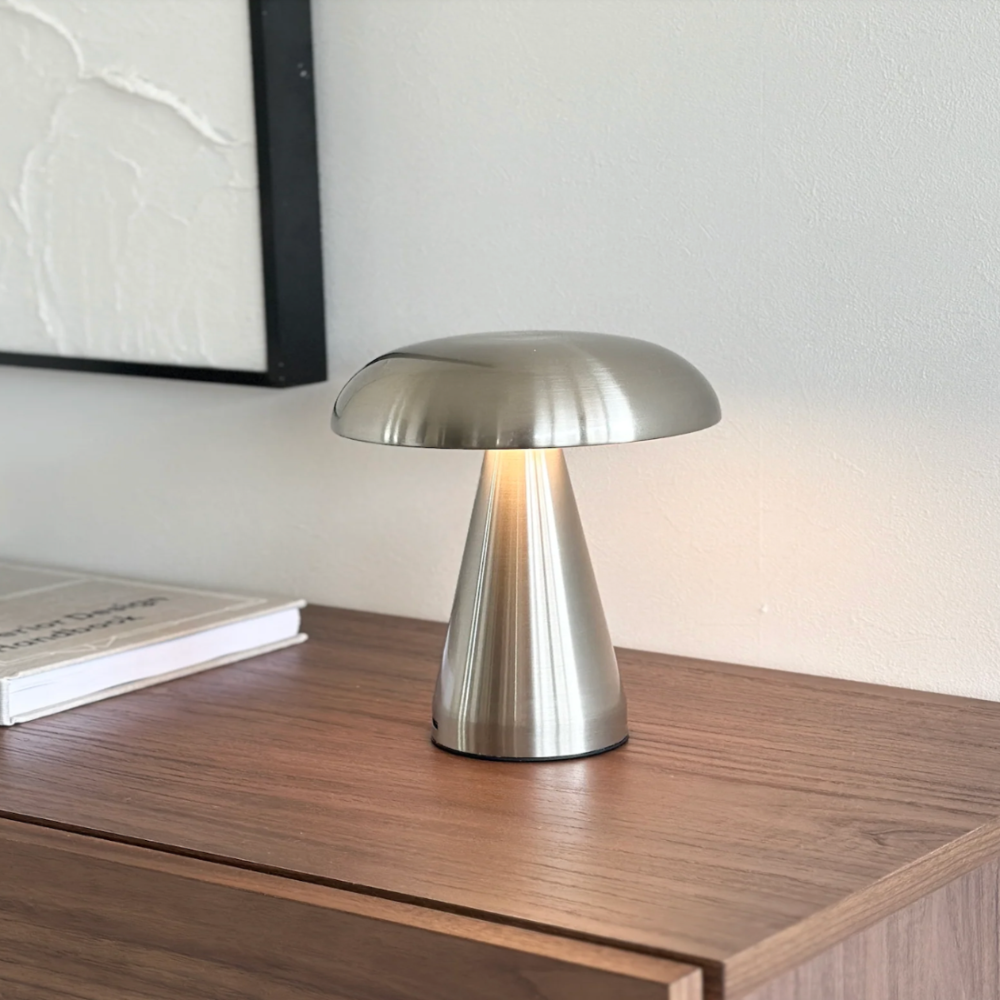 Milo – Draagbare LED Tafellamp (Oplaadbaar, Touch Control, USB, Modern Design)