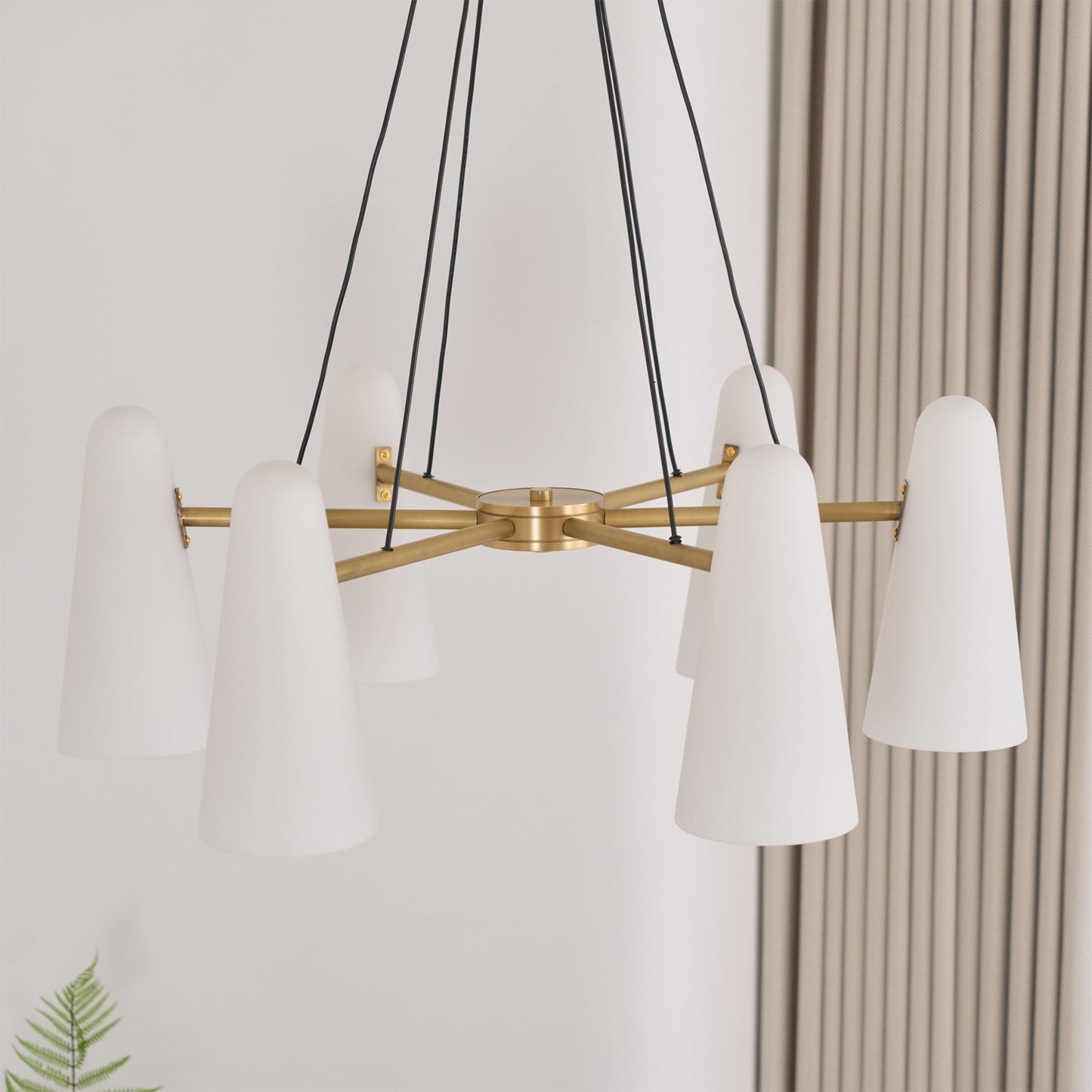 Lanterna - Klassieke Mid-Century Glazen Kroonluchter Voor Moderne Interieurs