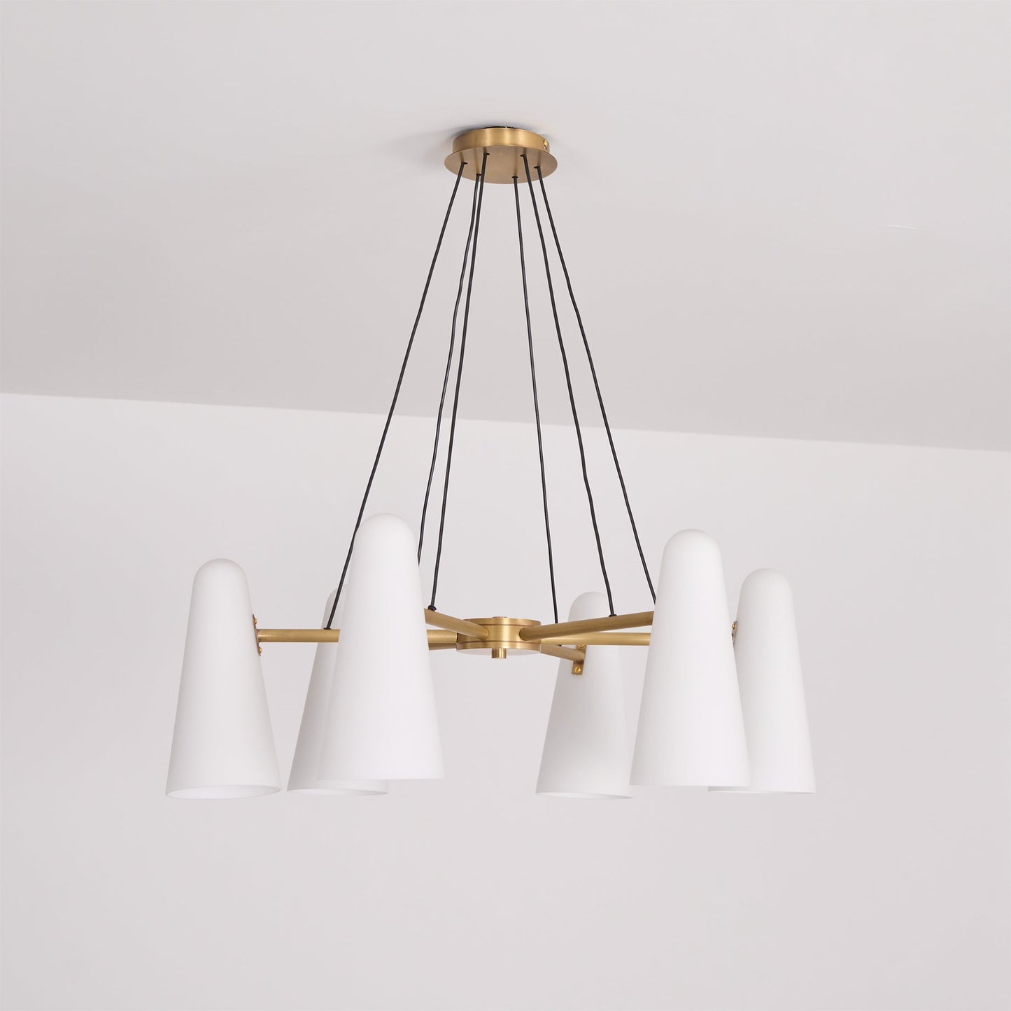 Lanterna - Klassieke Mid-Century Glazen Kroonluchter Voor Moderne Interieurs