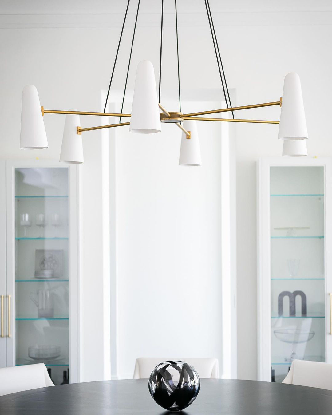 Lanterna - Klassieke Mid-Century Glazen Kroonluchter Voor Moderne Interieurs