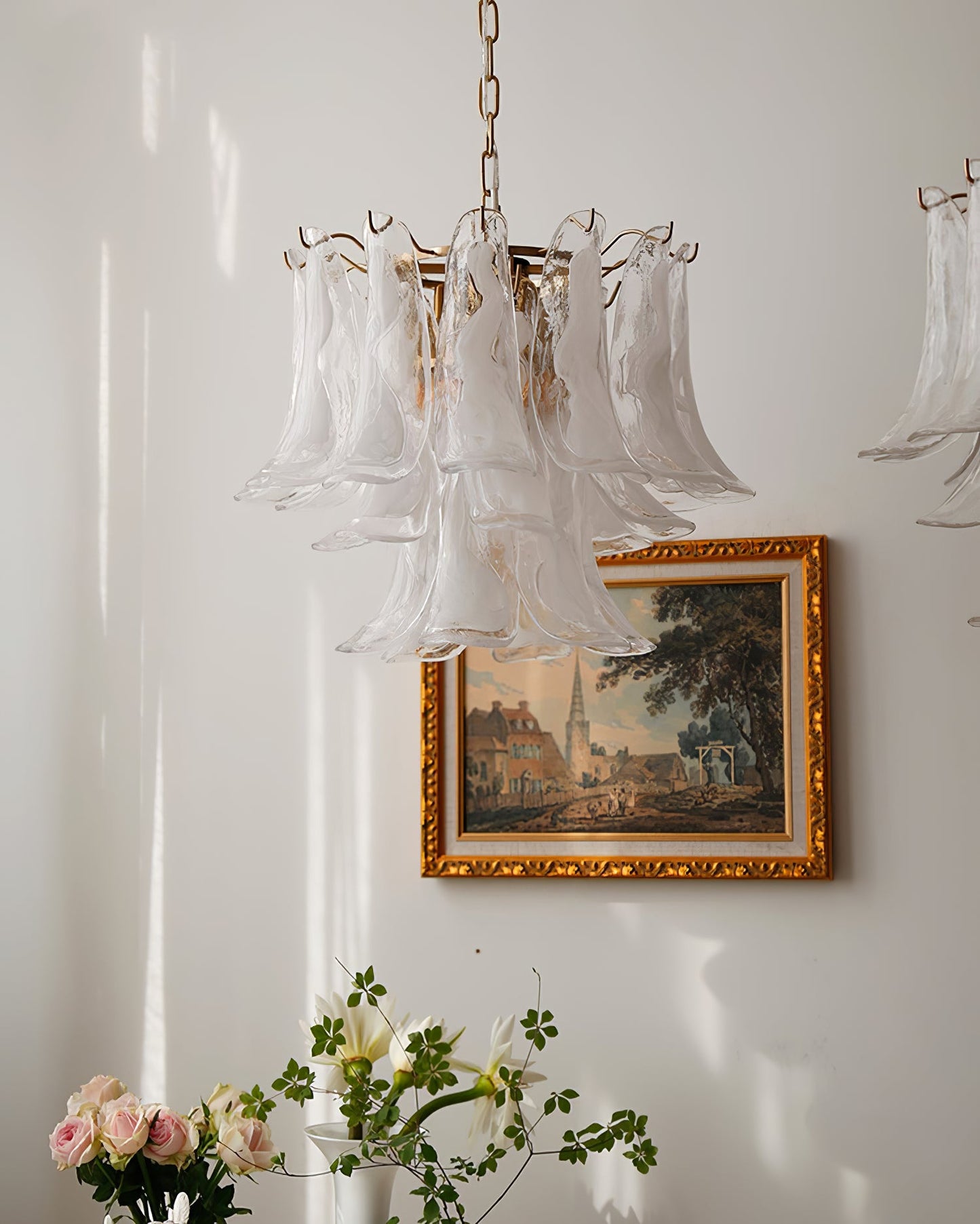 Lampora - Luxe Murano Glazen Kroonluchter Voor Verfijnde Interieurs