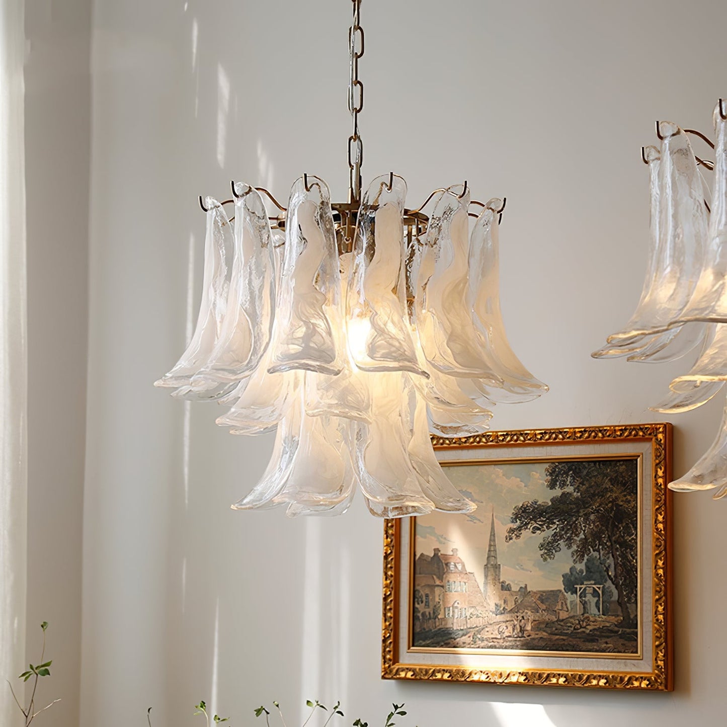 Lampora - Luxe Murano Glazen Kroonluchter Voor Verfijnde Interieurs
