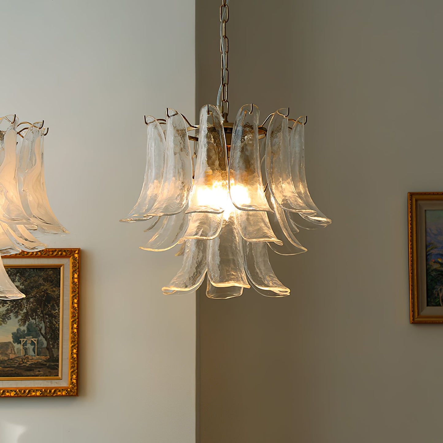 Lampora - Luxe Murano Glazen Kroonluchter Voor Verfijnde Interieurs