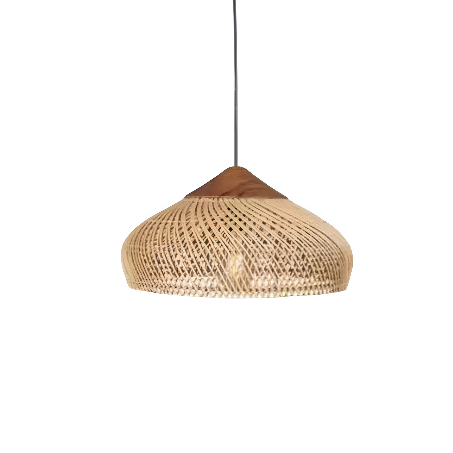 Solenne – Retro Boheemse Rattan Hanglamp