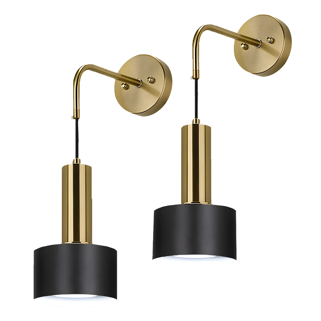 Alma – Moderne Draadloze Wandlampen Set met Gratis Lampen