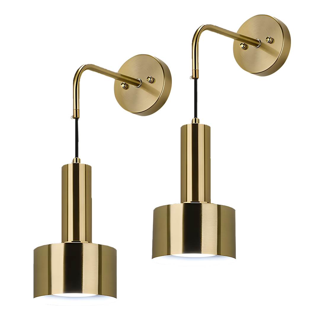 Alma – Moderne Draadloze Wandlampen Set met Gratis Lampen