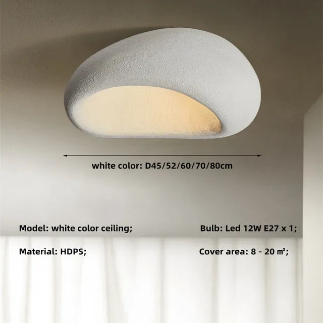 Hedgera - ZenLicht Wabi Sabi Plafondlamp voor Rustige Interieurs