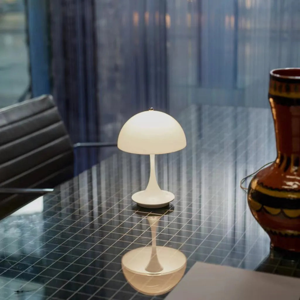 Mushara – Draadloze LED Tafellamp met Scandinavisch Design