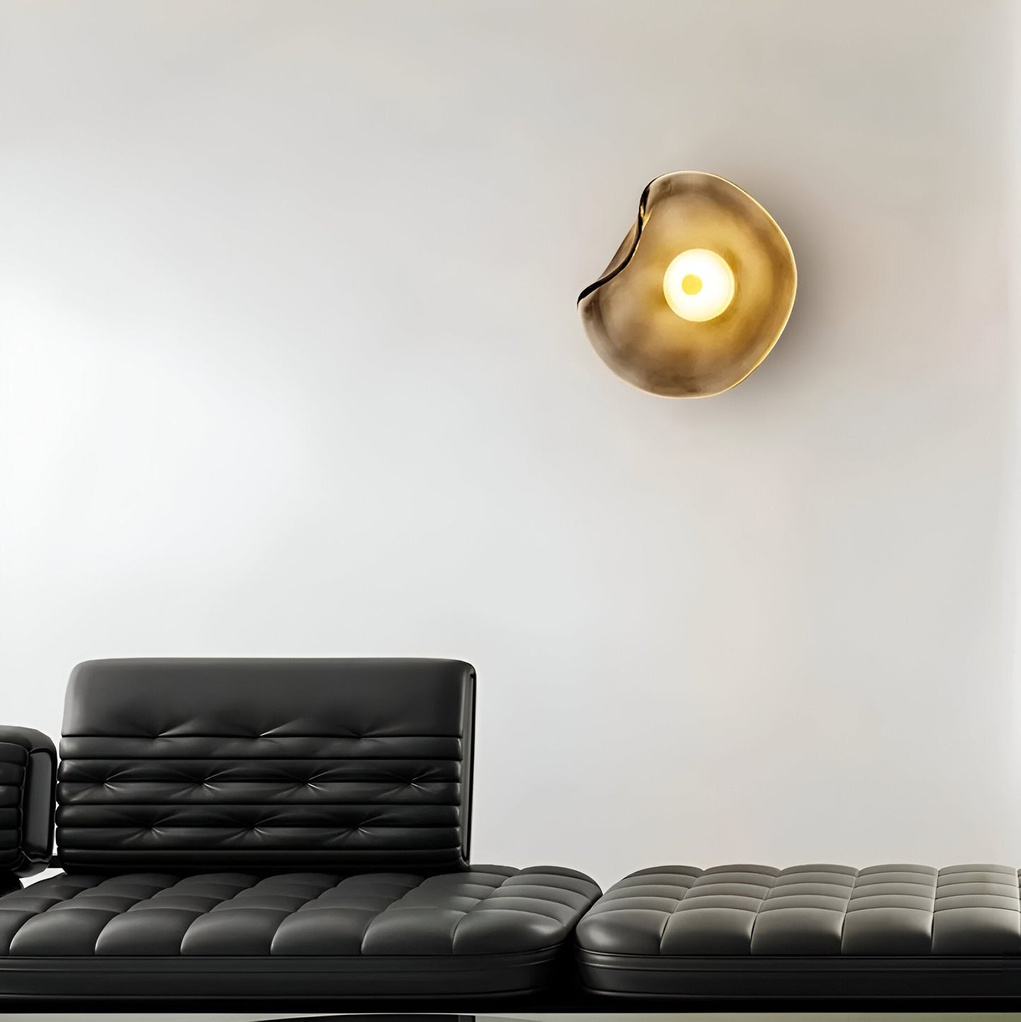 Ovola – Nordic Gebogen Glas LED Wandlamp