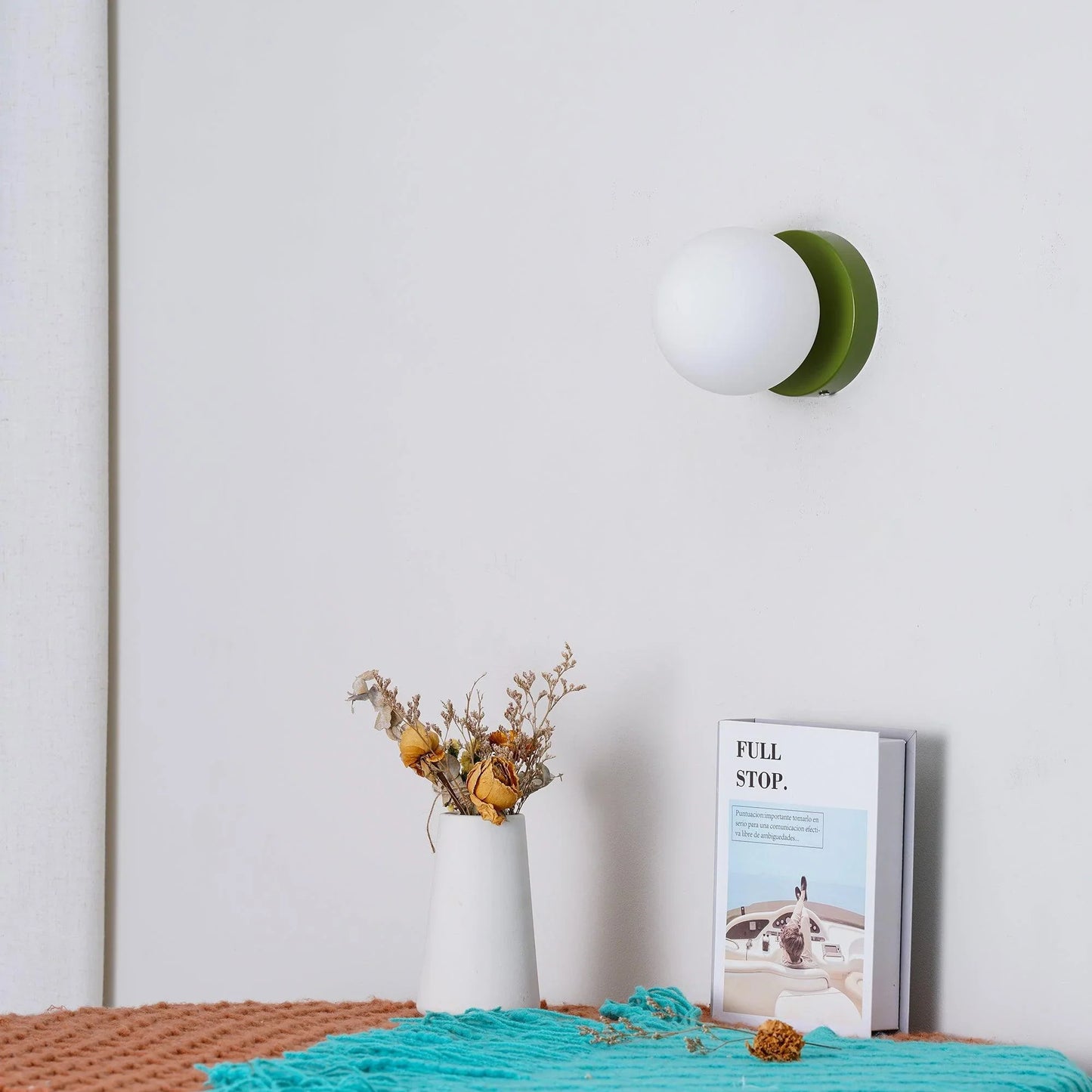 Noria – Nordic Ronde Minimalistische LED Wandlamp