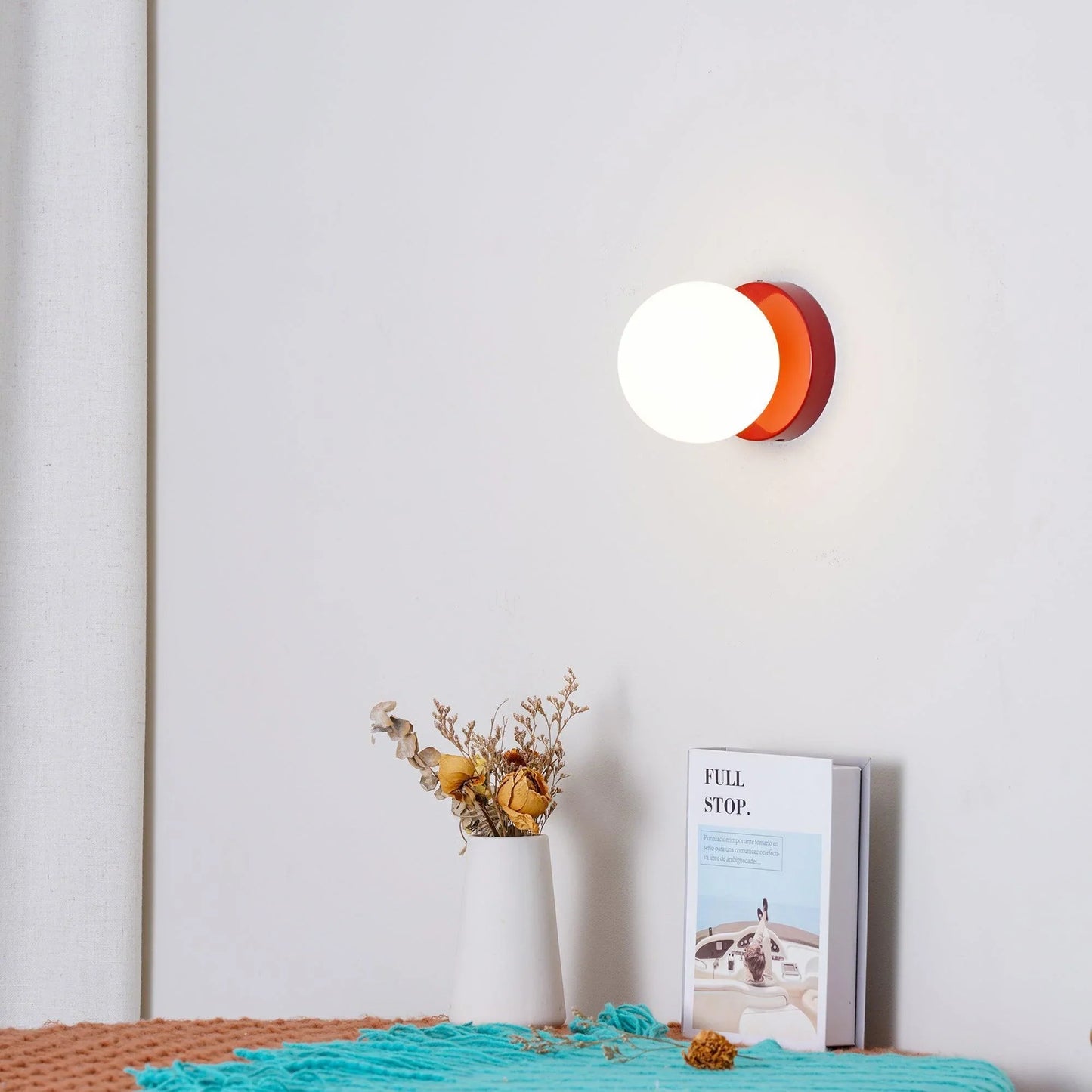 Noria – Nordic Ronde Minimalistische LED Wandlamp
