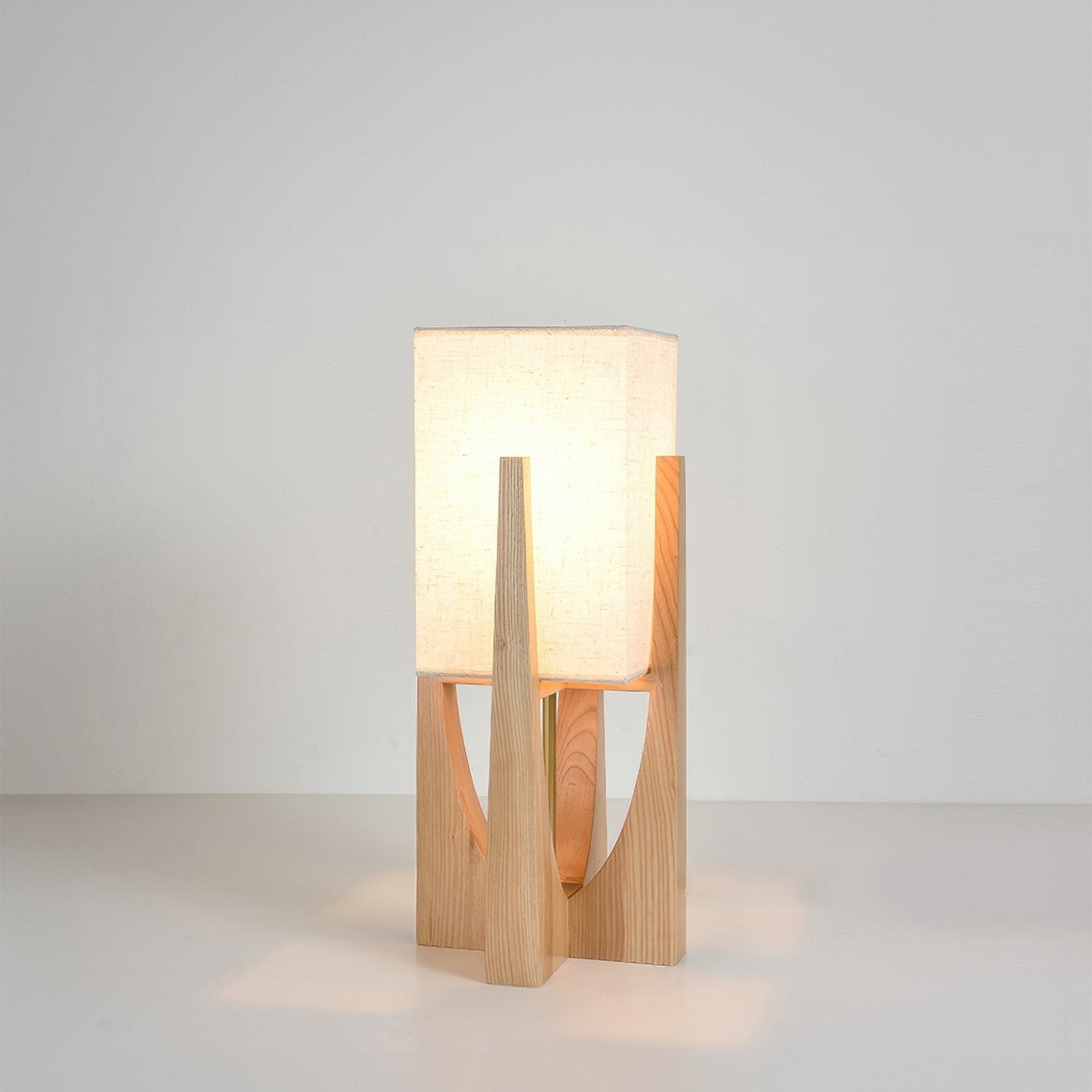 Roomisca - Eigentijdse Japanse Stijl Vloerlamp Met Wabi Sabi Charme