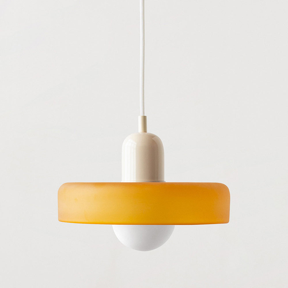 GleaMore - Bauhaus Hanglamp In Stijlvol Gekleurd Glas