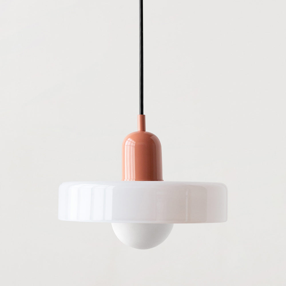 GleaMore - Bauhaus Hanglamp In Stijlvol Gekleurd Glas