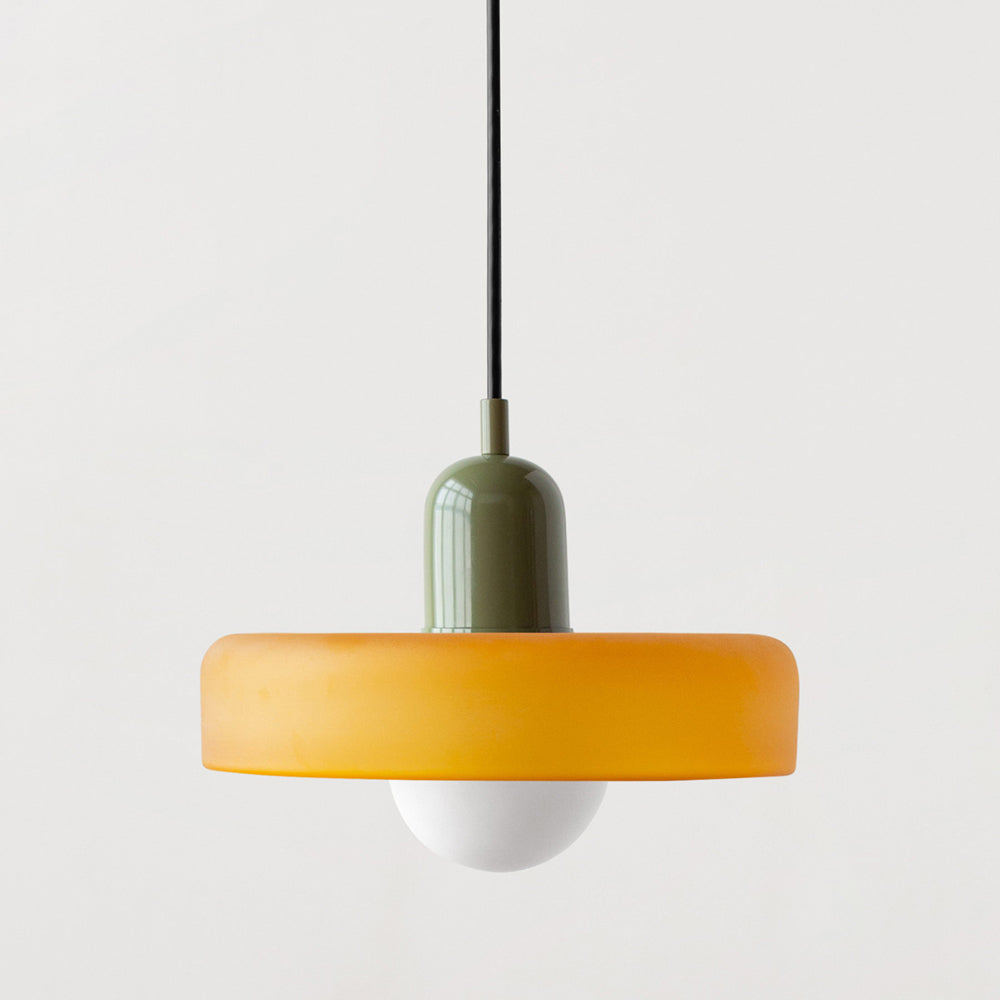 GleaMore - Bauhaus Hanglamp In Stijlvol Gekleurd Glas