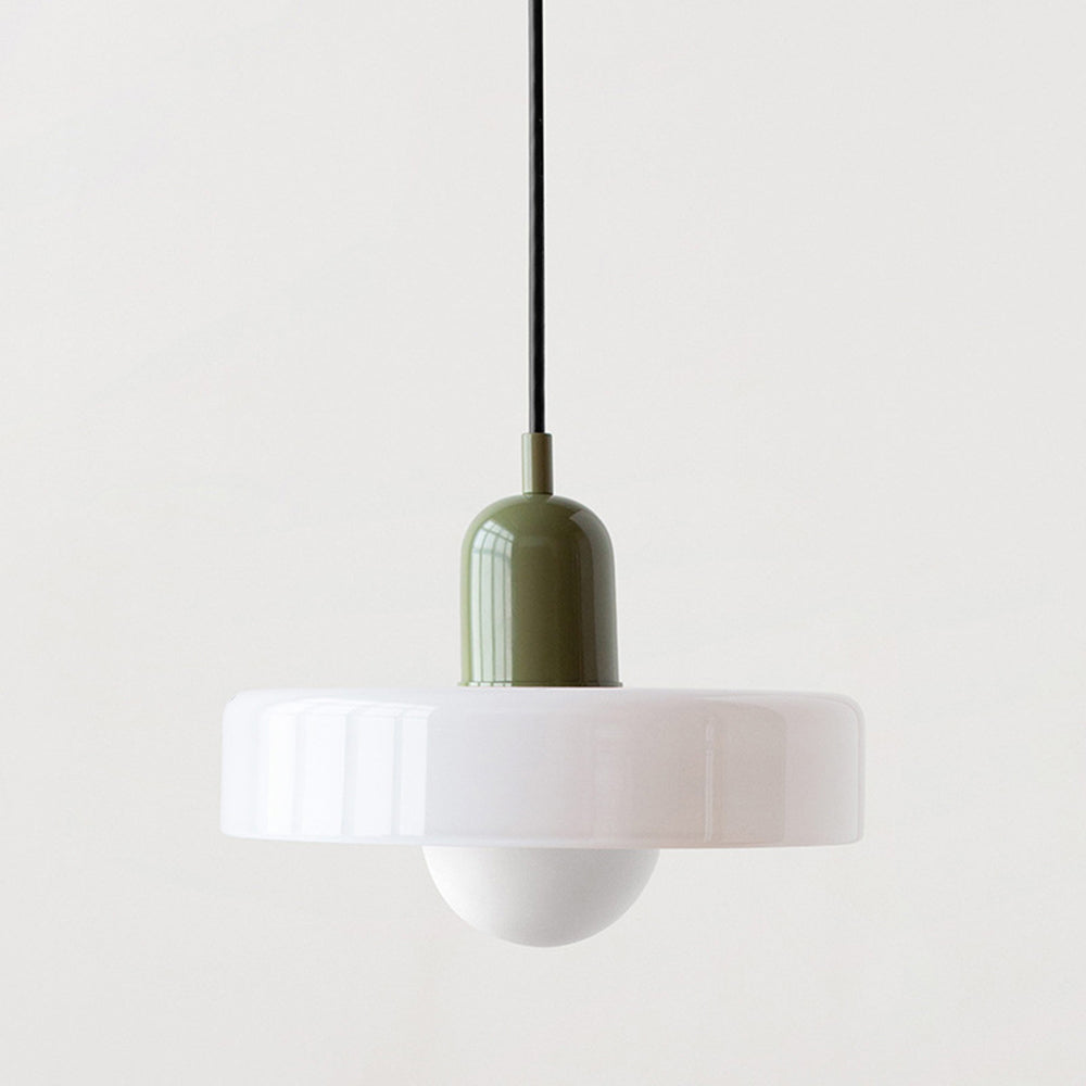 GleaMore - Bauhaus Hanglamp In Stijlvol Gekleurd Glas