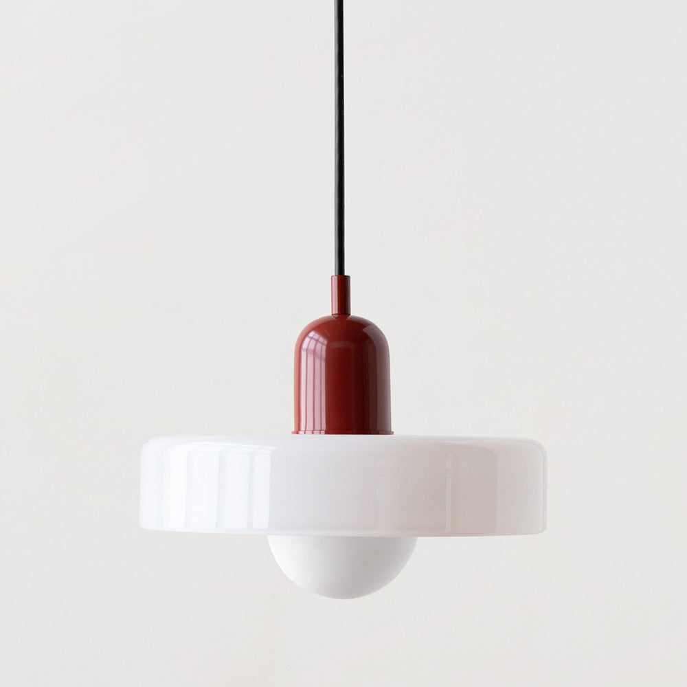 GleaMore - Bauhaus Hanglamp In Stijlvol Gekleurd Glas