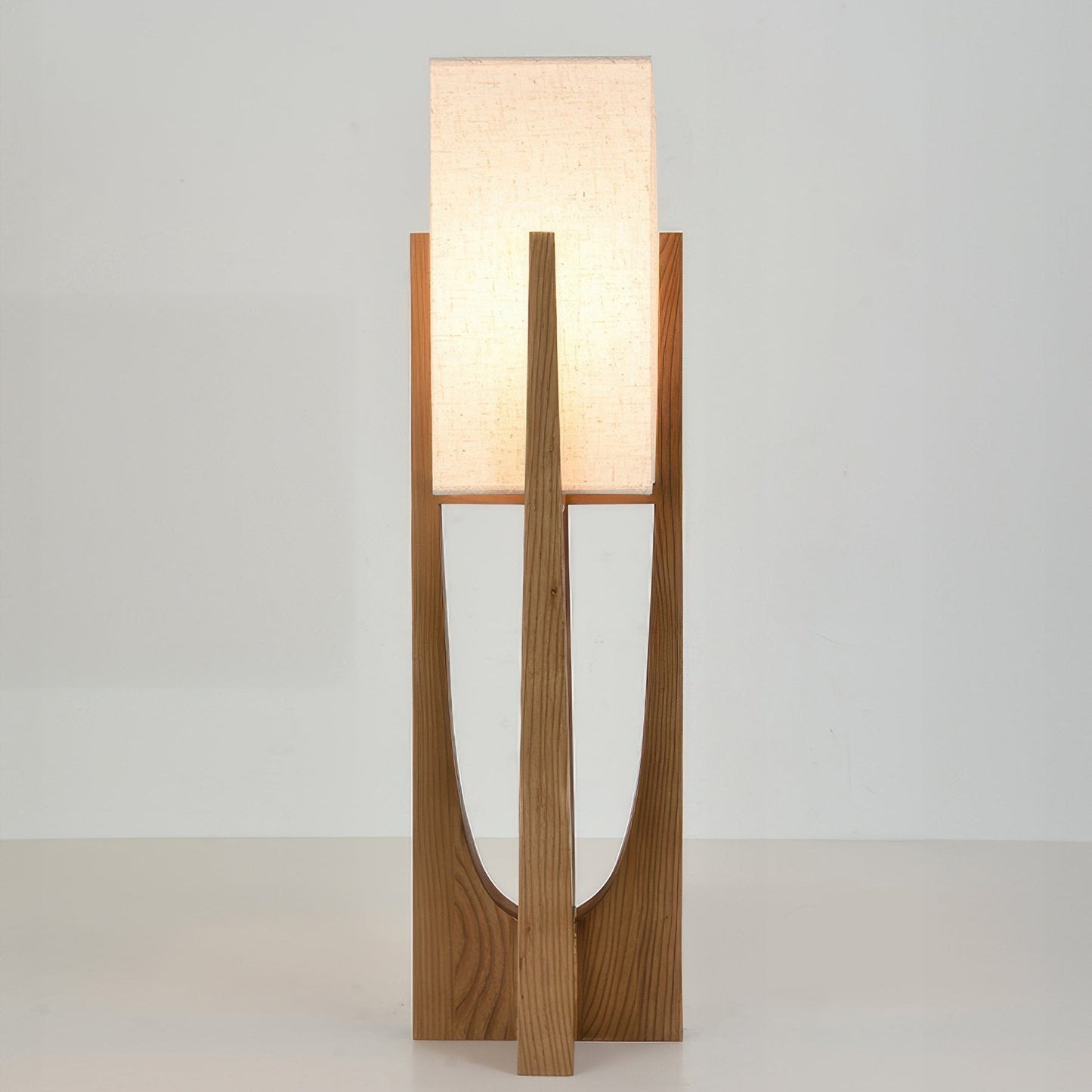 Roomisca - Eigentijdse Japanse Stijl Vloerlamp Met Wabi Sabi Charme