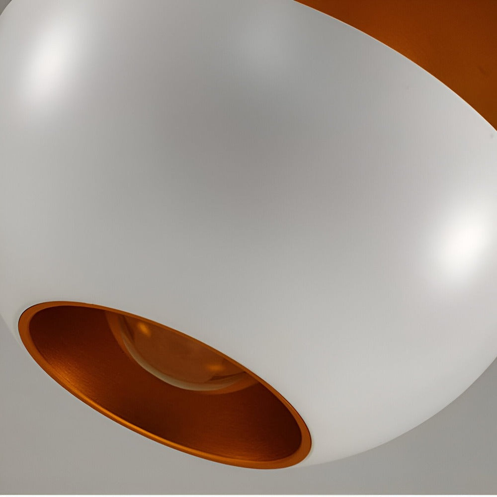 Apple – Moderne Zwart-Witte Hanglamp