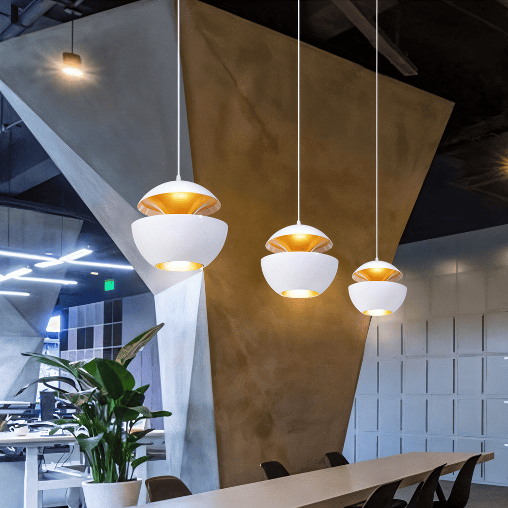 Apple – Moderne Zwart-Witte Hanglamp
